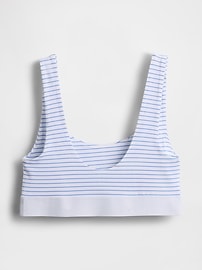 Organic Stretch Cotton Gap Logo Bralette