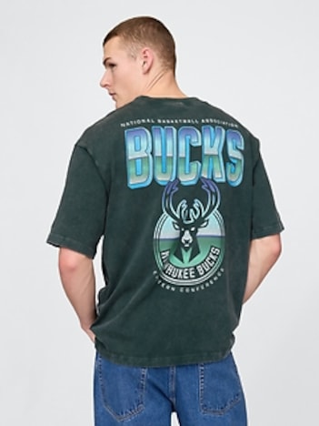 NBA Milwaukee Bucks Graphic T-Shirt