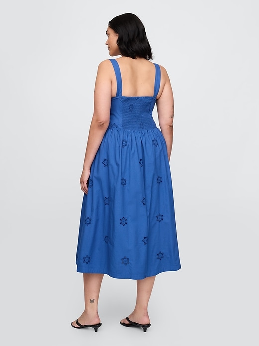 Image number 6 showing, Eyelet Scoop Neck Dress