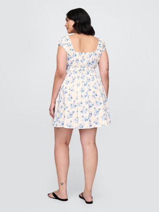Gap Vestito Lungo Maxi Donna Con Chiusura Frontale, Tessuto Leggero, Lavabile In Lavatrice