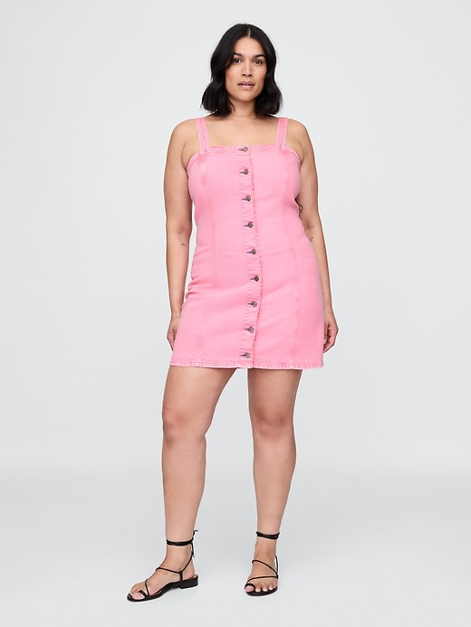 Image number 5 showing, Denim Mini Dress