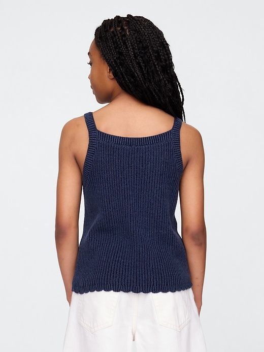 Image number 3 showing, Kids Crochet Tank Top