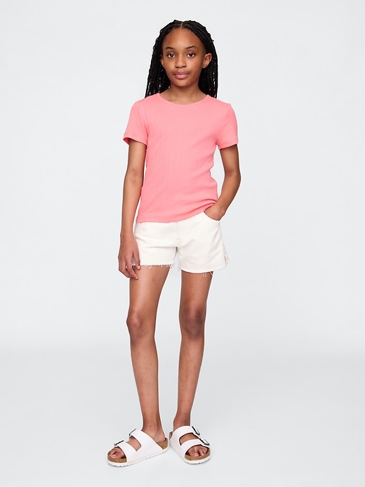 Image number 1 showing, Kids Low Rise Stride UltraSoft Denim Shorts