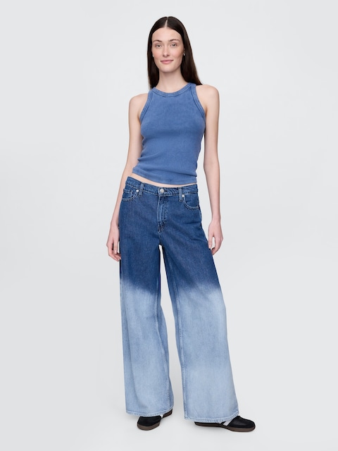 Mid Rise UltraSoft Baggy Jeans