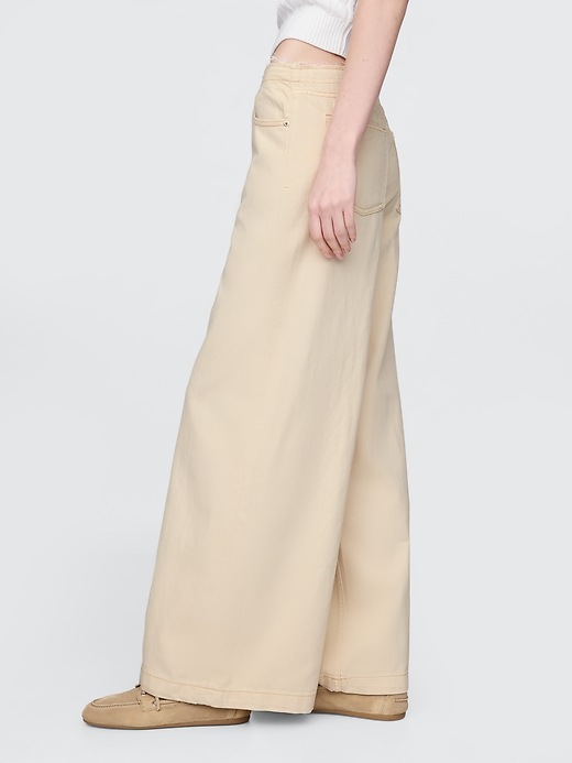 Image number 3 showing, Mid Rise UltraSoft Baggy Jeans