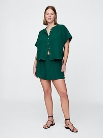 Cotton Gauze Easy Shorts