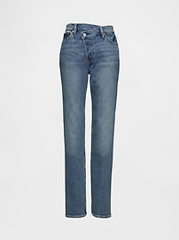 High Rise &#39;90s Straight Jeans