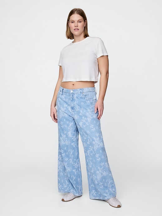 Image number 6 showing, Mid Rise UltraSoft Baggy Jeans