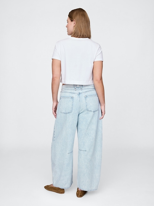 Image number 6 showing, High Rise UltraSoft Horseshoe Jeans
