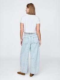 High Rise UltraSoft Horseshoe Jeans