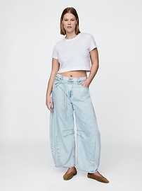High Rise UltraSoft Horseshoe Jeans