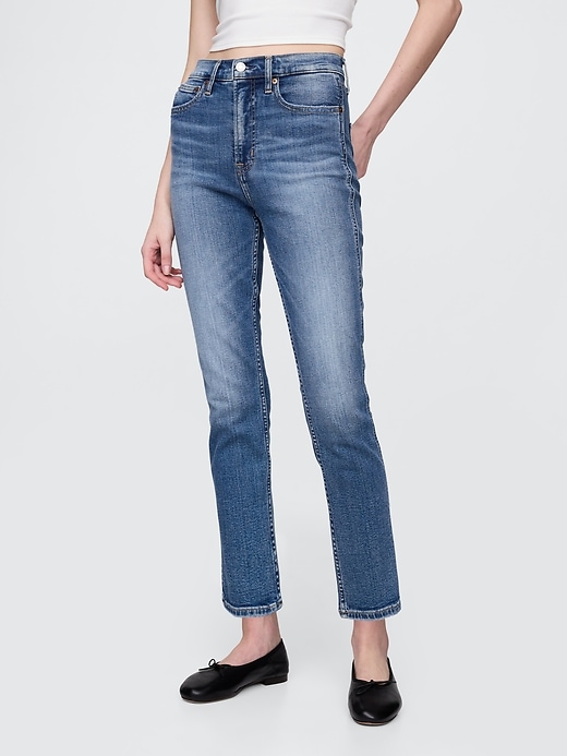 Image number 2 showing, High Rise Vintage Slim Jeans