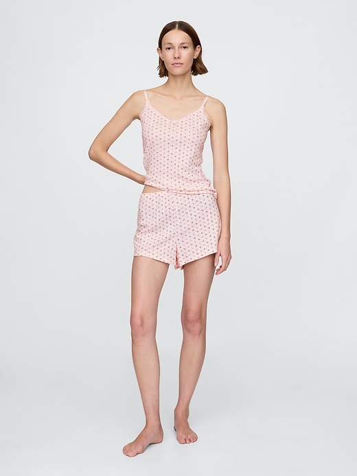 Image number 2 showing, Pointelle PJ Tank Top