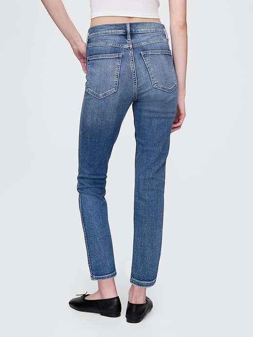 Image number 5 showing, High Rise Vintage Slim Jeans