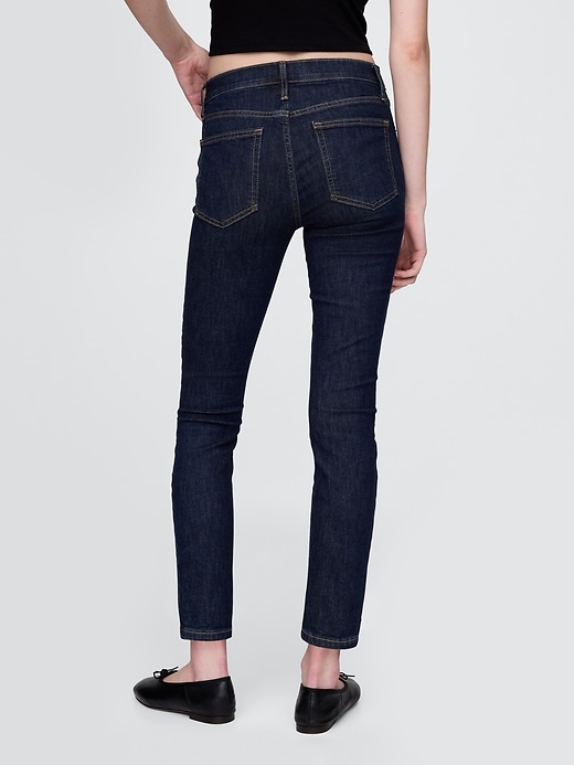 Image number 5 showing, Mid Rise True Skinny Jeans