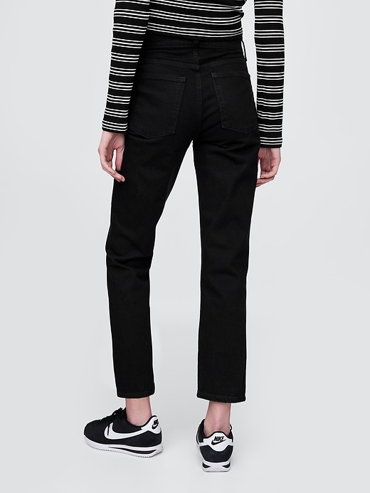 Image number 5 showing, High Rise Cheeky Straight Jeans