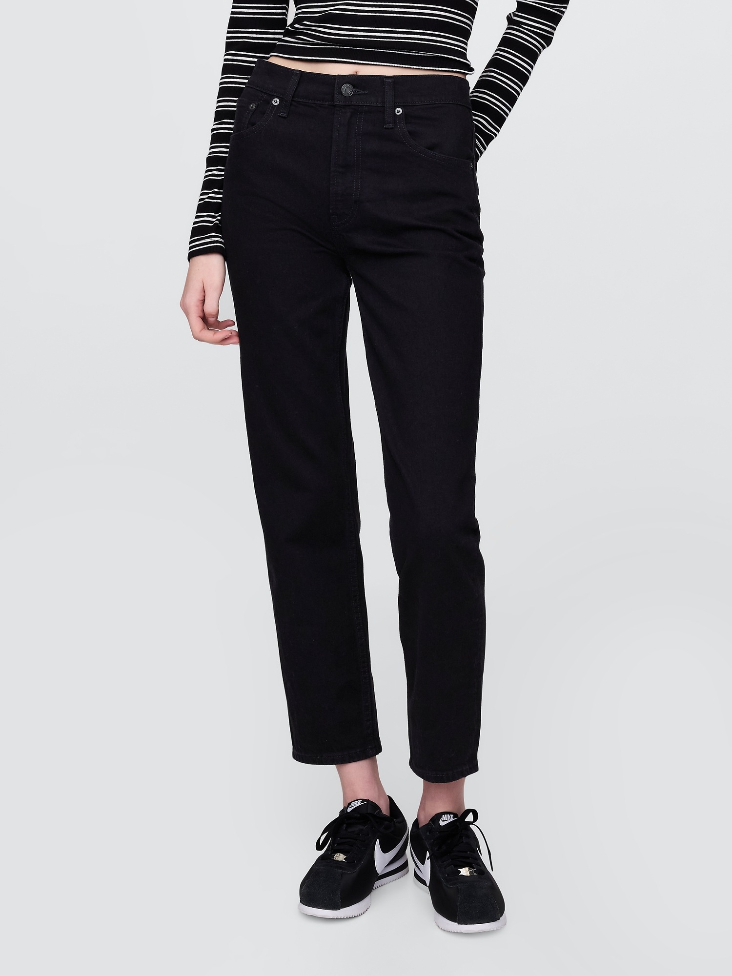 Женские джинсы Gap High Rise Cheeky Straight Jeans — фото 2