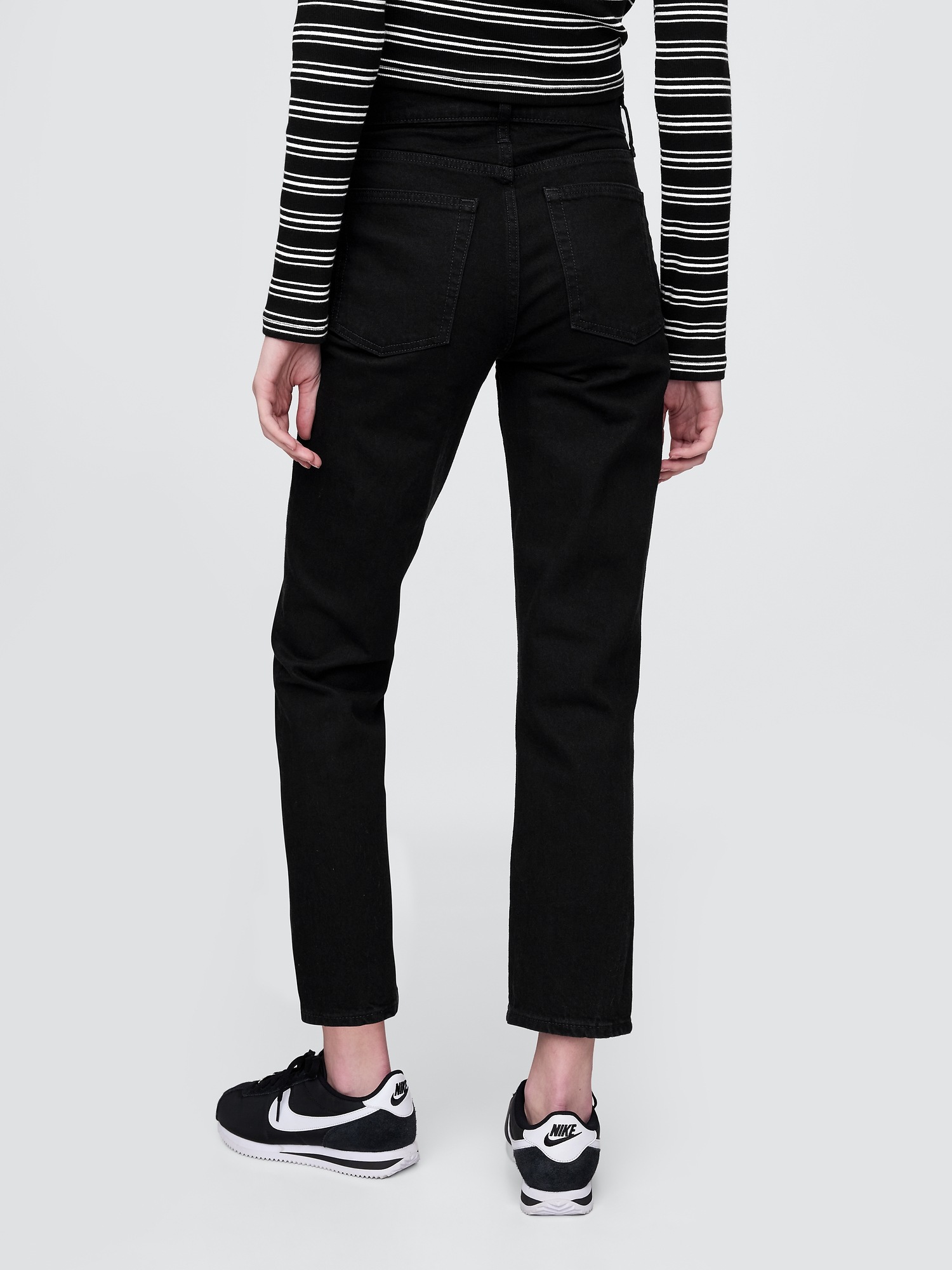 Женские джинсы Gap High Rise Cheeky Straight Jeans — фото 4