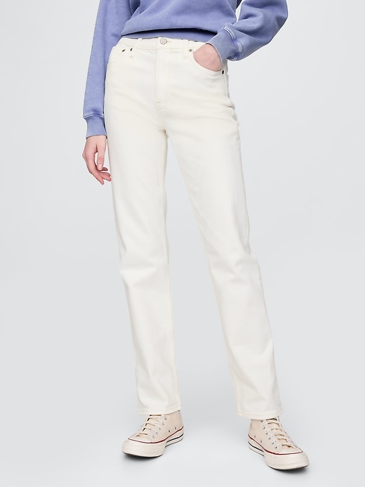 Image number 2 showing, High Rise '90s Straight Jeans
