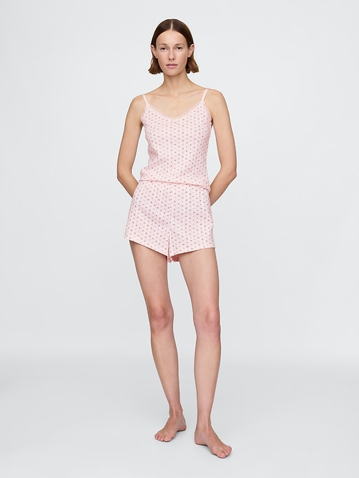 Image number 1 showing, Pointelle PJ Shorts