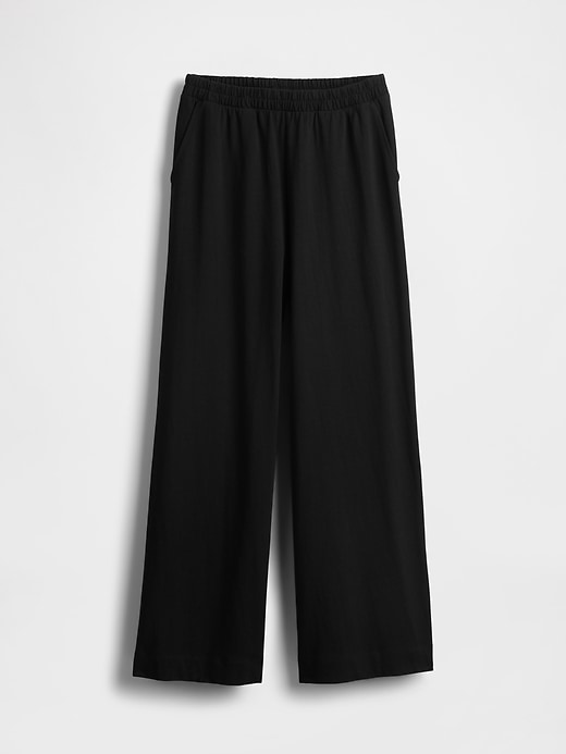 Image number 5 showing, Heavyweight Organic Cotton Wide-Leg Pants
