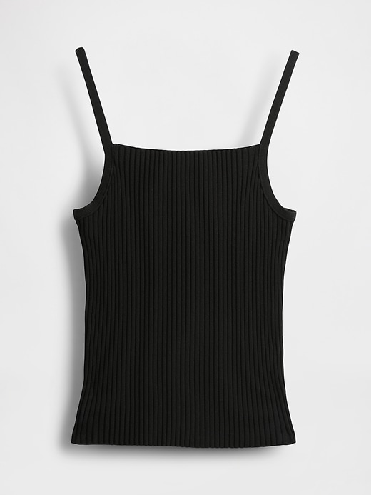 Image number 4 showing, Cropped Rib Sweater Tank Top
