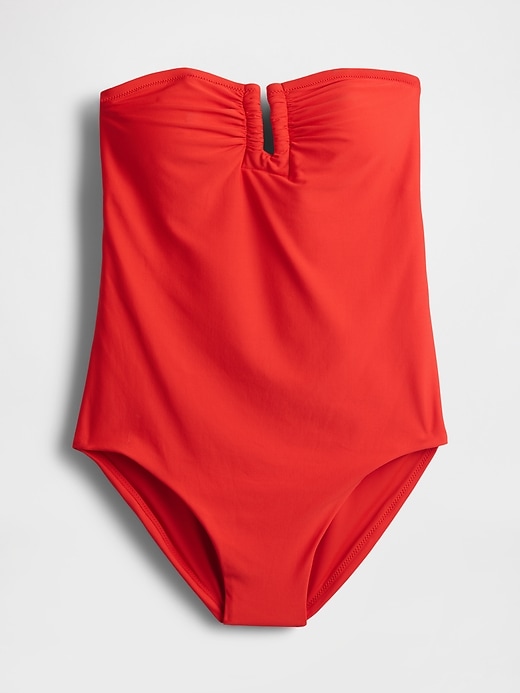 Image number 3 showing, Strapless One-Piece Swimsuit