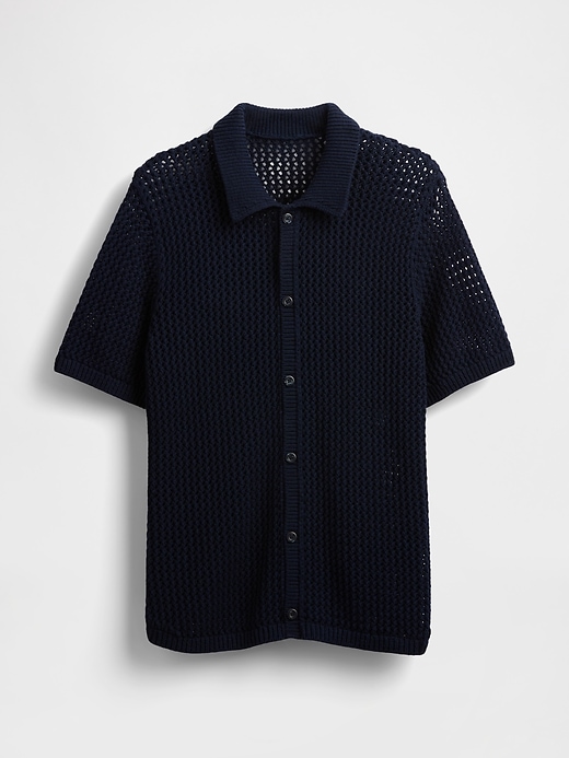 Image number 6 showing, Mesh Sweater Shirt