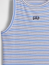 Modern Rib Logo Halter Top