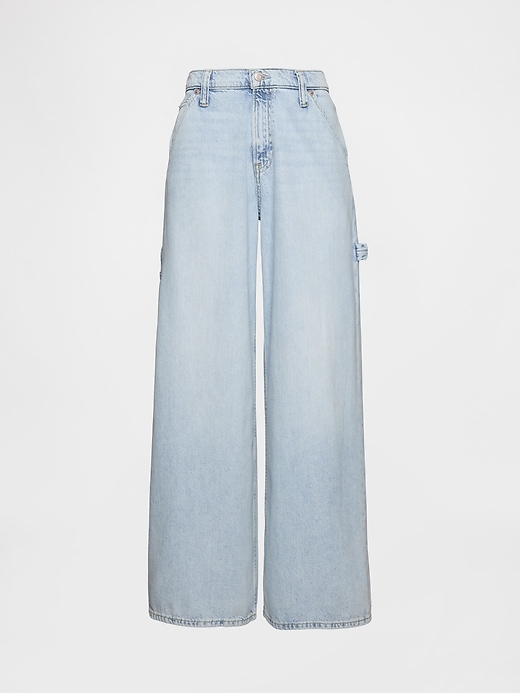 Image number 5 showing, Mid Rise UltraSoft Baggy Jeans