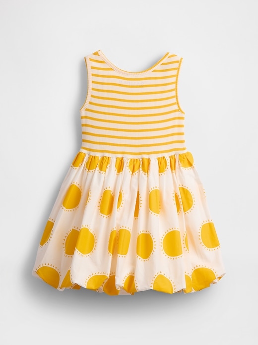 Image number 3 showing, Baby & Toddler Mixed Media Bubble Dress