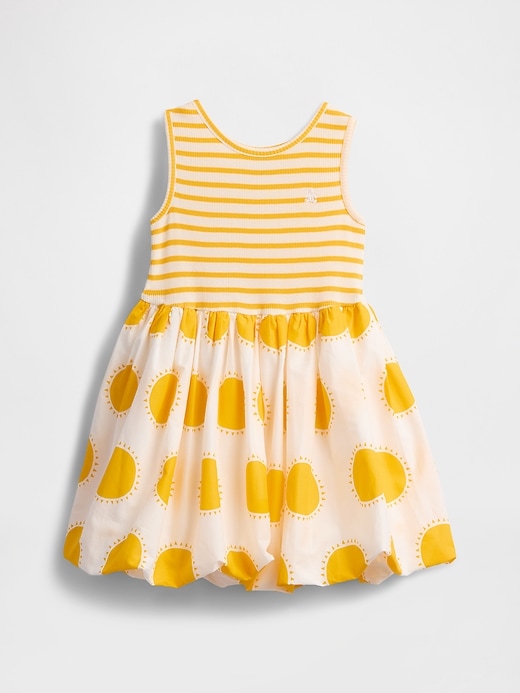 Image number 2 showing, Baby & Toddler Mixed Media Bubble Dress