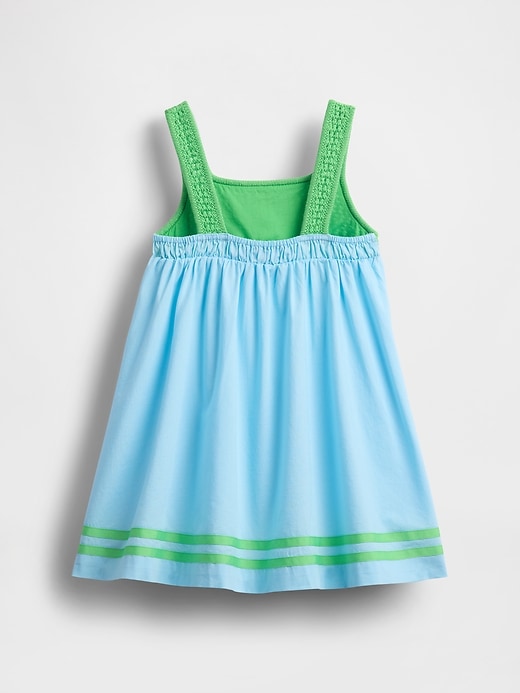 Image number 3 showing, Baby & Toddler Crochet-Yoke Dress
