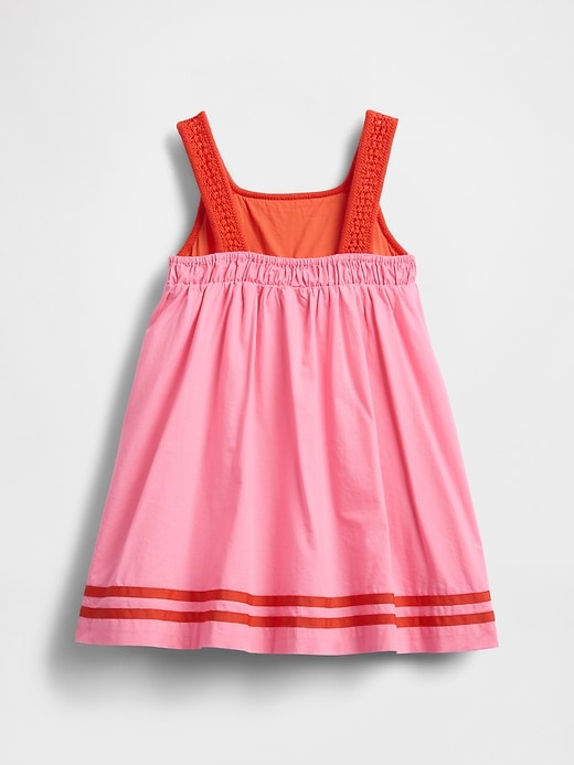 Image number 3 showing, Baby & Toddler Crochet-Yoke Dress