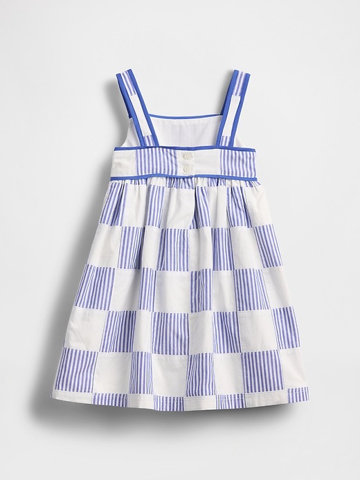 Baby & Toddler Poplin Patchwork Dress