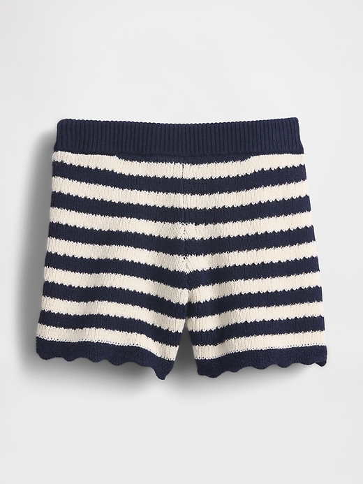 Image number 3 showing, Baby & Toddler Crochet Pull-On Shorts