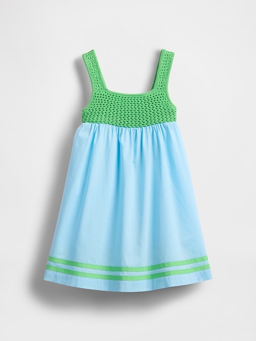 Image number 2 showing, Baby & Toddler Crochet-Yoke Dress