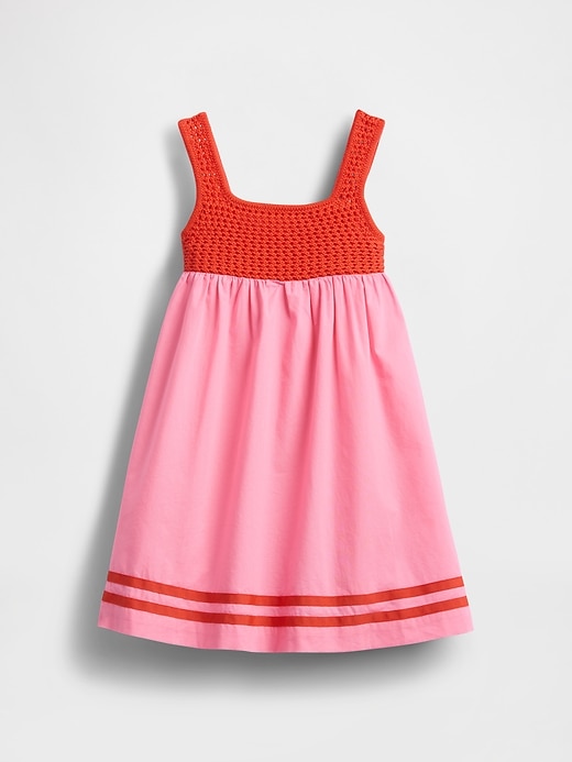Image number 2 showing, Baby & Toddler Crochet-Yoke Dress