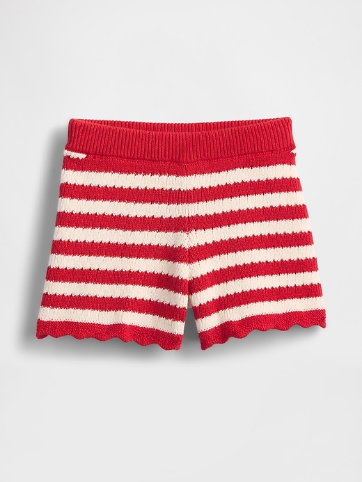 Image number 2 showing, Baby & Toddler Crochet Pull-On Shorts