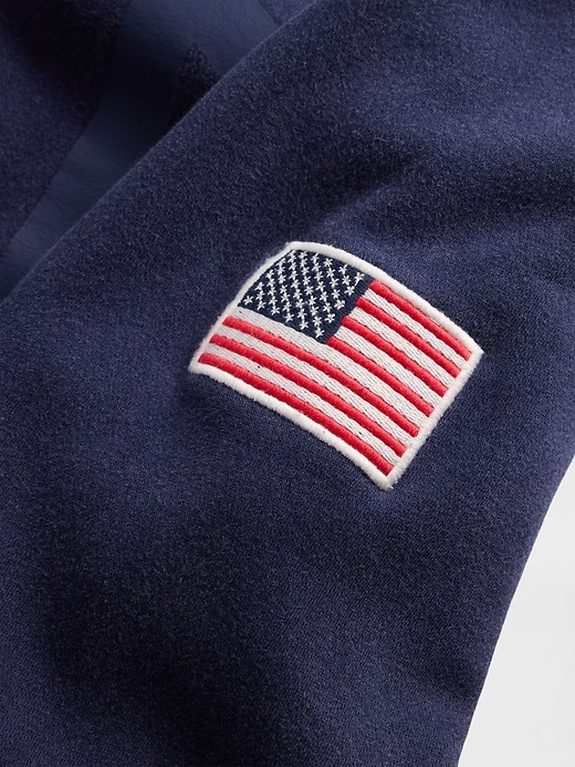 Image number 4 showing, VintageSoft Gap Logo Zip Hoodie
