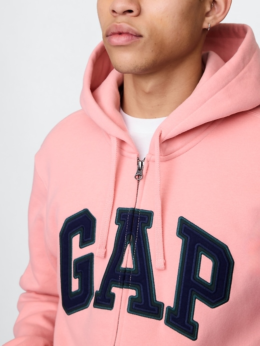 Image number 4 showing, VintageSoft Arch Logo Full-Zip Hoodie