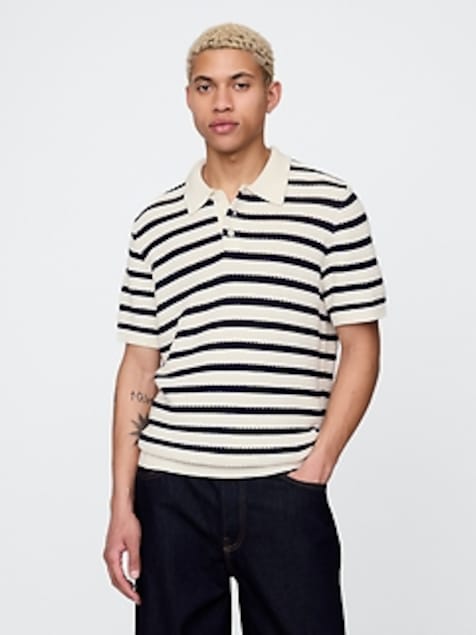 Sweater Polo Shirt