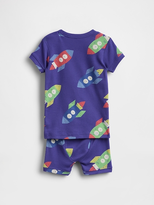 Image number 2 showing, Baby & Toddler Organic Brushed Cotton PJ Set