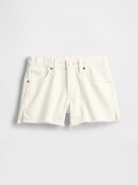 Kids Low Rise Stride Denim Shorts