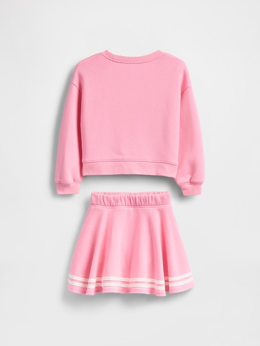 Image number 3 showing, Baby & Toddler Barbie VintageSoft Sweat Skort Set