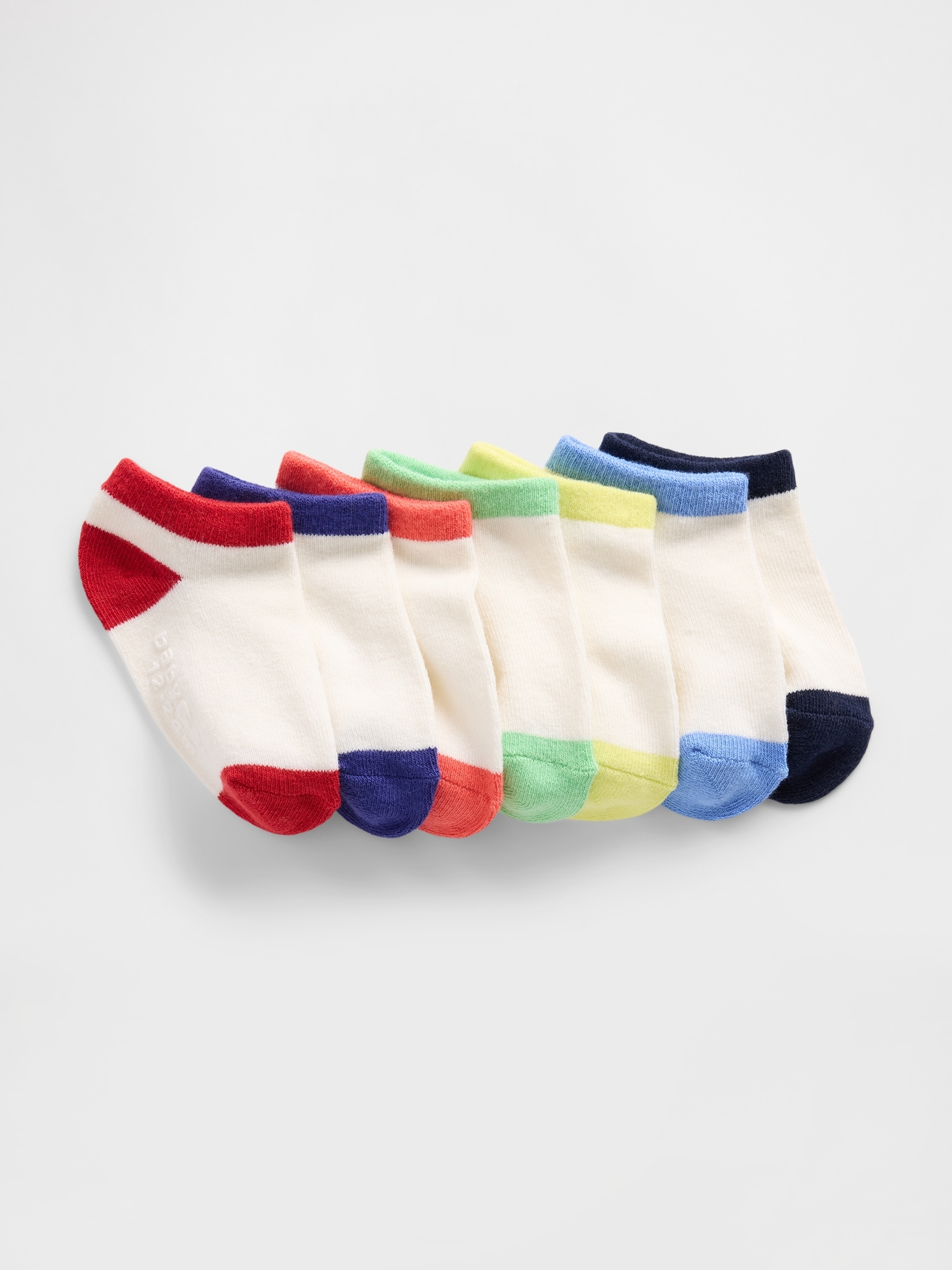Baby & Toddler No Show Socks (7-Pack)