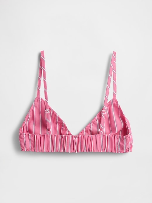 Image number 5 showing, Poplin Triangle Bralette