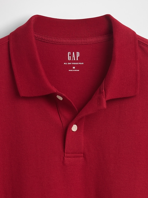Image number 4 showing, Pique Polo Shirt