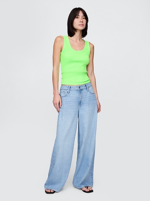 Image number 2 showing, Rib Scoop Tank Top
