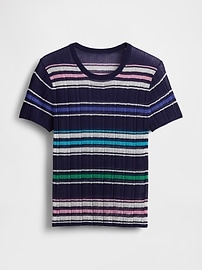 Sheer Rib T-Shirt